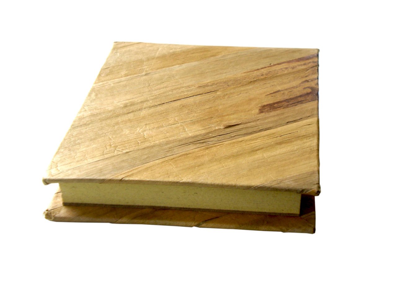 Vintage Wooden Book-Shaped Storage Box – Rustic Decorative Keepsake Box